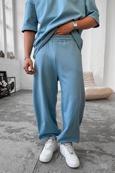 Bebe Mavisi Cozy Premium Basic Paça Lastik Eşofman