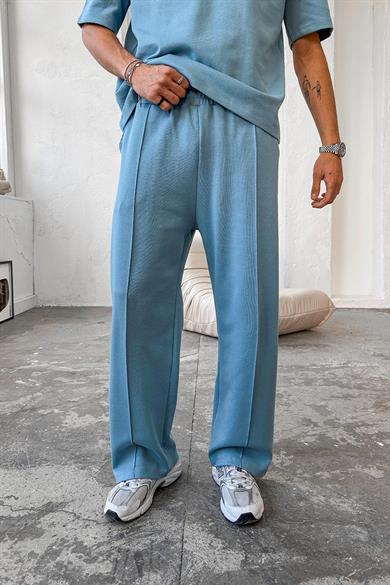 Bebe Mavisi Cozy Premium Çımalı Baggy Eşofman