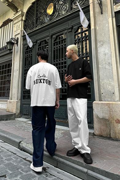 Beyaz CB OUTPLENTY PREMİUM Oversize Tişört