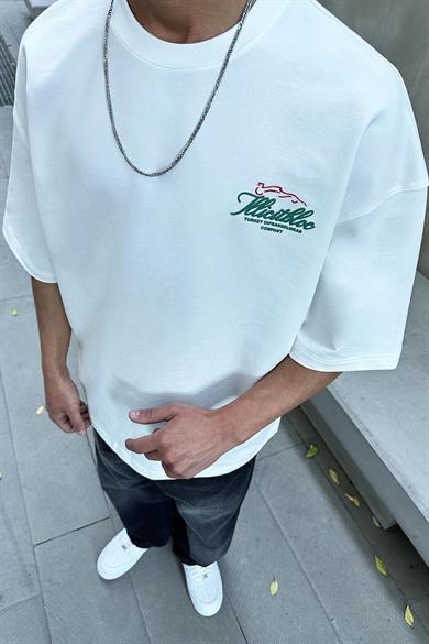 Beyaz Company DL Oversize Tişört