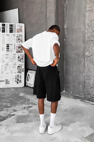 Beyaz Cozy Basic Oversize Tişört