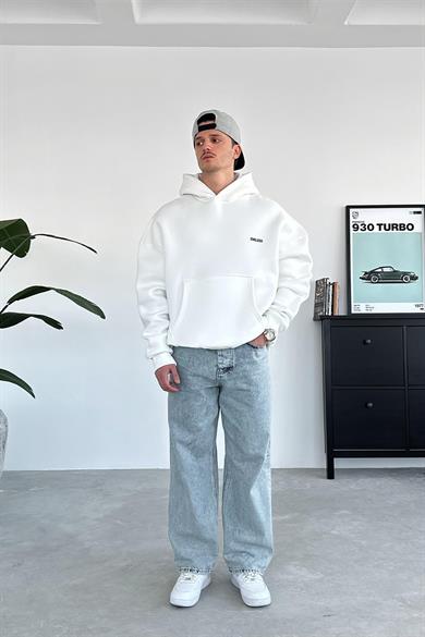 Beyaz Endless Oversize Sweatshirt