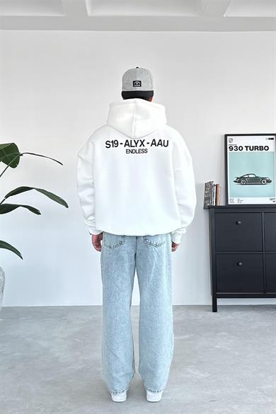 Beyaz Endless Oversize Sweatshirt