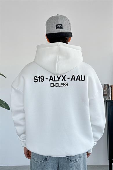 Beyaz Endless Oversize Sweatshirt