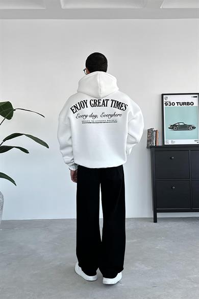 Beyaz Every Day Oversize Sweatshirt
