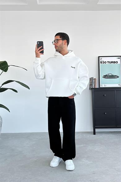 Beyaz Every Day Oversize Sweatshirt