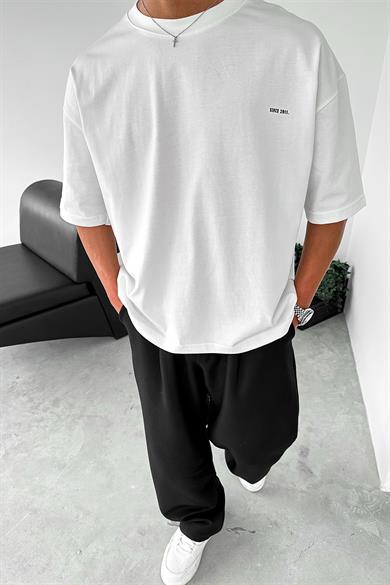 Beyaz Goodfornothing OUTPLENTY PREMİUM Oversize Tişört
