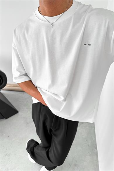 Beyaz Goodfornothing OUTPLENTY PREMİUM Oversize Tişört