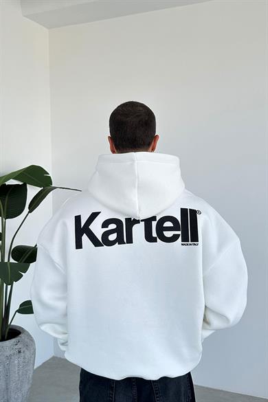 Beyaz Kartell Oversize Sweatshirt