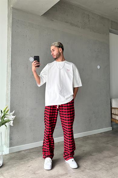 Beyaz Last Peak OUTPLENTY PREMİUM Oversize Tişört