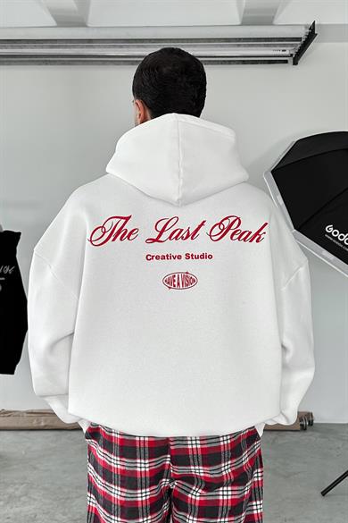 Beyaz Last Peak Oversize Sweatshirt