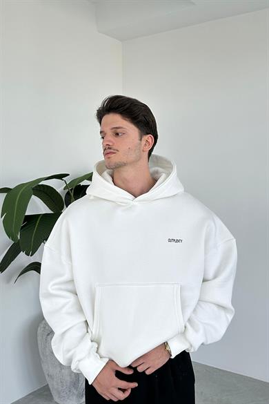 Beyaz Research Oversize Sweatshirt