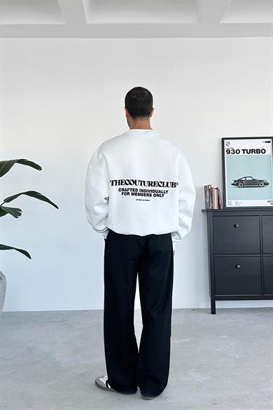 Beyaz The Couture Oversize Sweatshirt