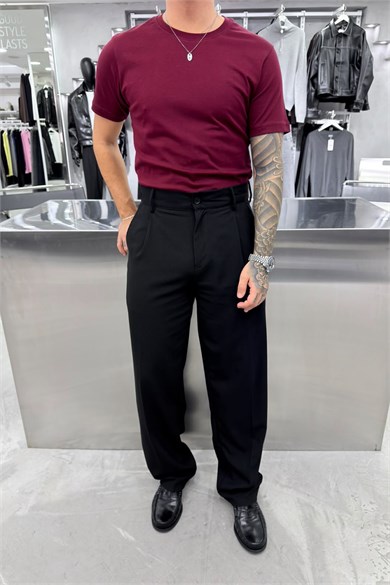Bordo Basic Premium Regular Tişört