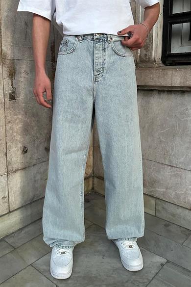 Buz Mavi 008 GD Old School Baggy Pantolon