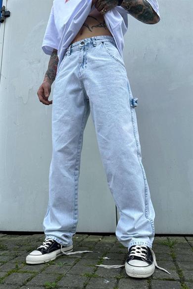 Buz Mavi Basic K13 Baggy Pantolon