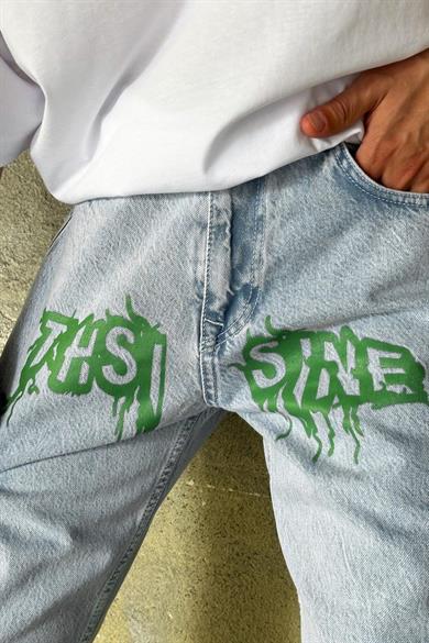 Buz Mavi Buz Mavi Thsine Baggy Pantolon