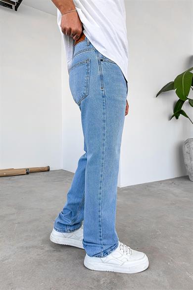Buz Mavi Soft Degrade Premium Baggy Pantolon