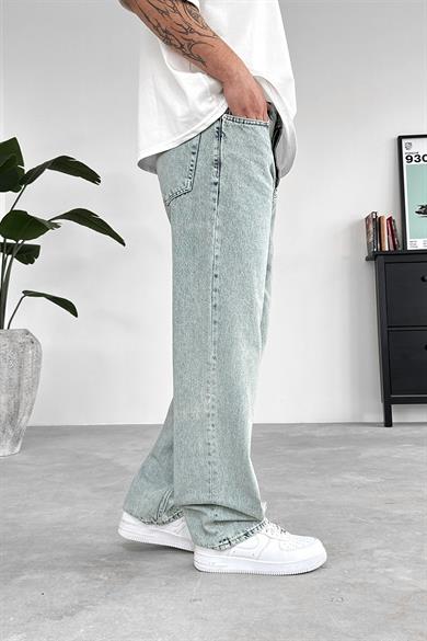 Dokulu Buz Mavi Basic Premium Regular Pantolon