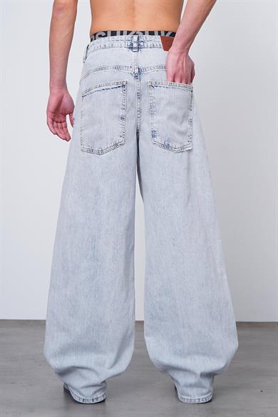 Dokulu Buz Mavi Dokulu Buz Mavi 1H Ekstra Bol GD Baggy Pantolon