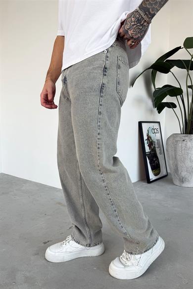 Eskitme Buz Mavi Basic Premium Regular Pantolon