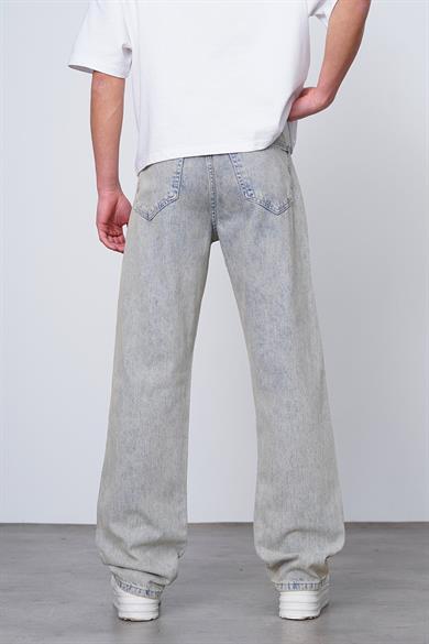 Eskitme Mavi Eskitme Mavi Tasarım 09L GD Baggy Pantolon