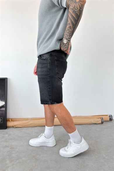 Füme Basic Baggy Kot Şort