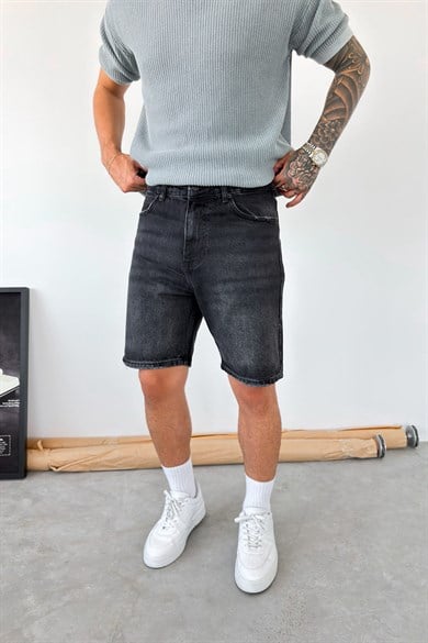 Füme Basic Baggy Kot Şort