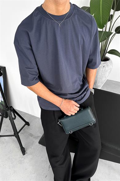 Füme Cozy Basic Soft Oversize Tişört