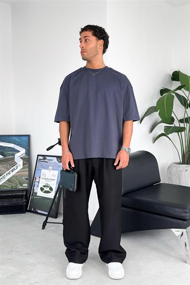 Füme Cozy Basic Soft Oversize Tişört