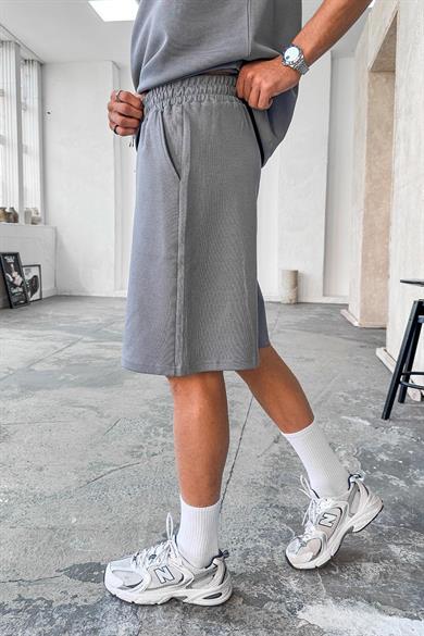 Füme Cozy Premium Basic Şort