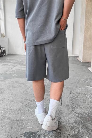 Füme Cozy Premium Çımalı Şort