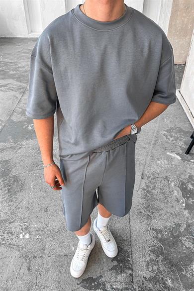 Füme Cozy Premium Oversize Tişört