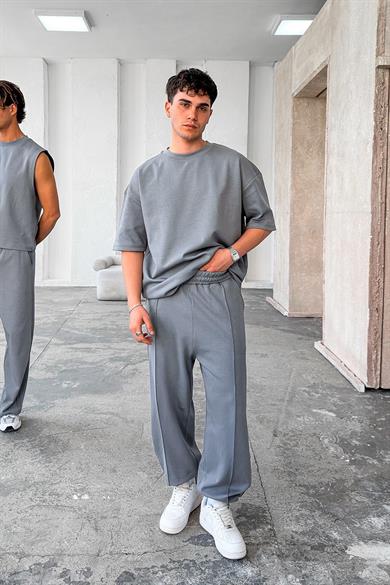 Füme Cozy Premium Oversize Tişört