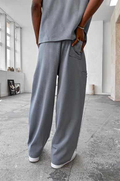 Füme Cozy Premium Pileli Baggy Eşofman