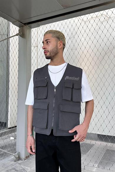 Füme Full Cepli Teknik DAD Yelek