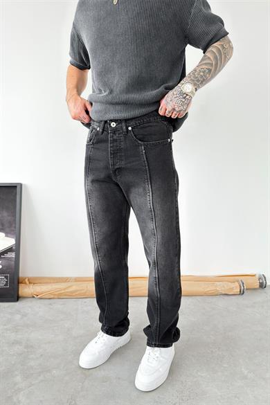 Füme Ön Tasarım Çımalı Baggy Pantolon