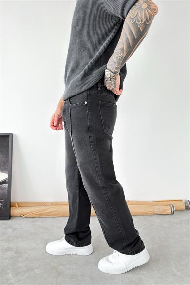 Füme Ön Tasarım Çımalı Baggy Pantolon
