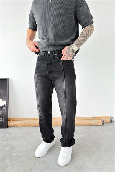 Füme Ön Tasarım Çımalı Baggy Pantolon