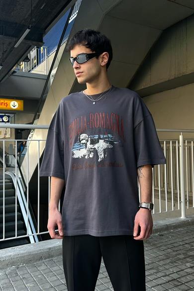 Füme OP Emilio Oversize Tişört