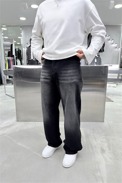Füme Soft Degrade Basic Baggy Pantolon