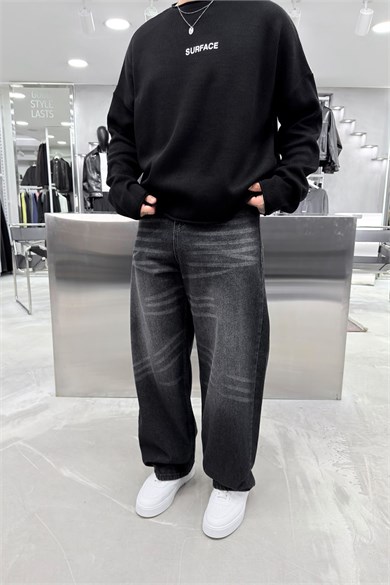 Füme Soft Degrade Premium Süper Baggy Pantolon