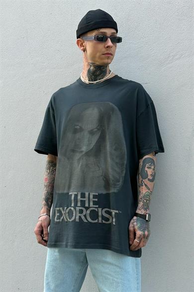 Füme The Exor Oversize Tişört