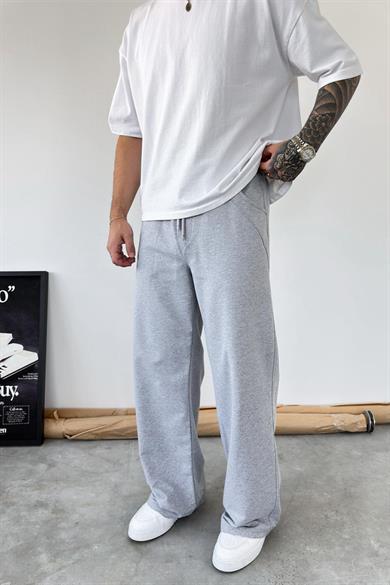 Gri Basic Baggy Eşofman