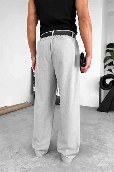 Gri Basic Premium Kumaş Pantolon
