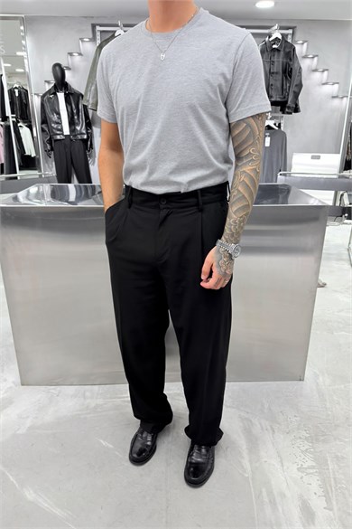 Gri Basic Premium Regular Tişört