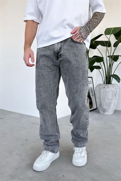 Gri Basic Regular Pantolon