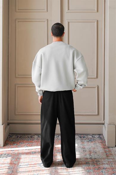 Gri Cozy Basic Oversize Sweat