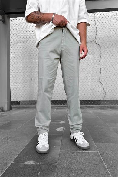 Gri Gabardin CN44 DL Regular Pantolon