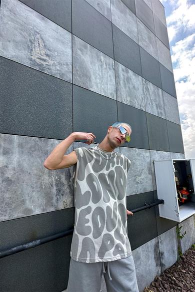 Gri Lond Oversize Atlet